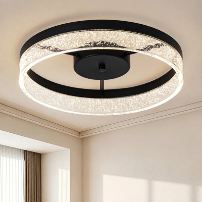 Itohan 19.69" W Dimmable Integrated LED Flush Mount