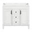 36' Bathroom Vanity Without Top Sink, Cabinet Only, Modern Bathroom Storage Cabinet With 2 Soft Closing Doors And 2 Drawers-1907897082