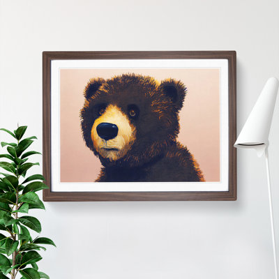 Effervescent Teddy Bear 1 Piece Single Picture Frame Painting