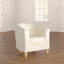 Brummett Faux Leather Accent Chair-23792809
