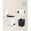 19.5x24x25.5cm Steel Kitchen Trash Can-109306545