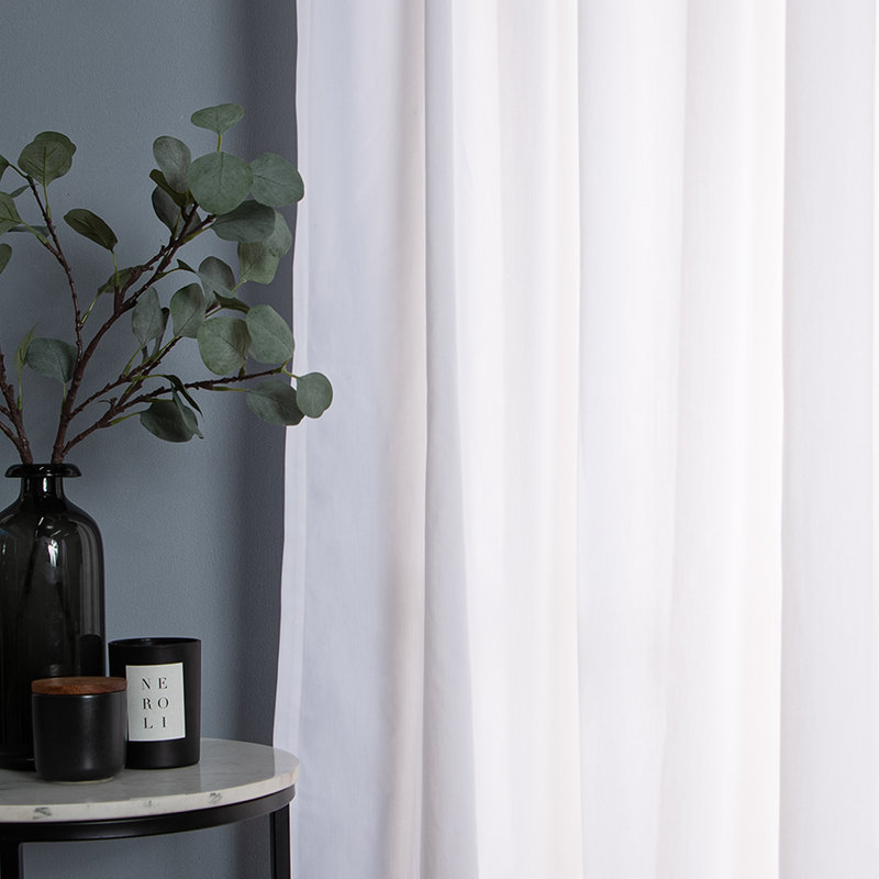 Semi Sheer Sliding Panel Pair