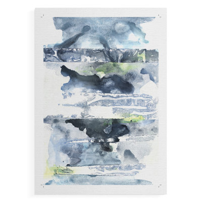 Blue Memories II -Canvas Print Only - NOT FRAMED