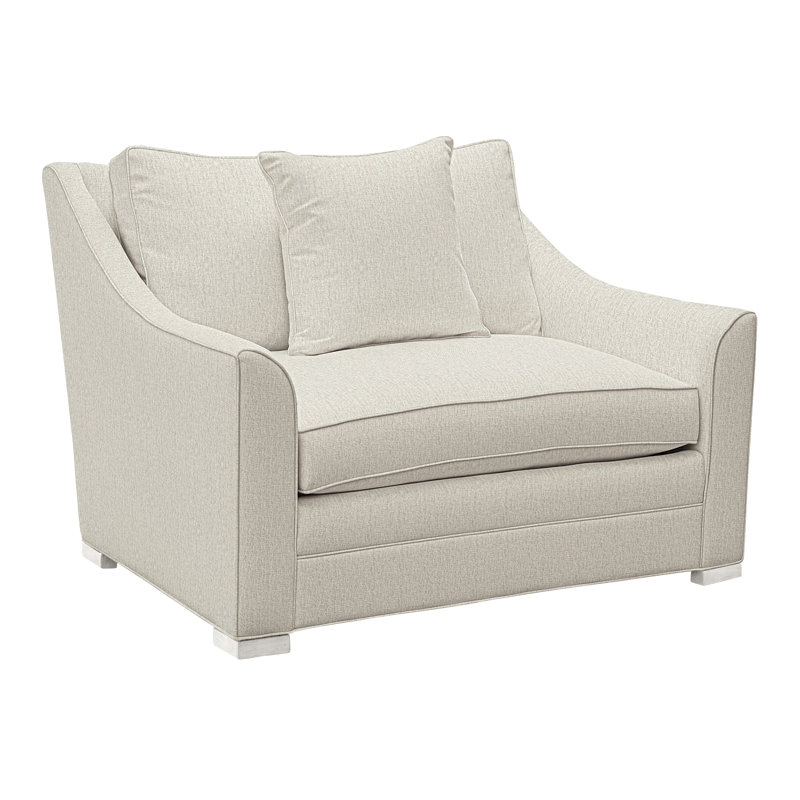 Chaise Nicholas, Casablanca, Chenille Crypton® neige Nomad