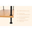 Pettegrow 60cm W Height -Adjustable-535522645