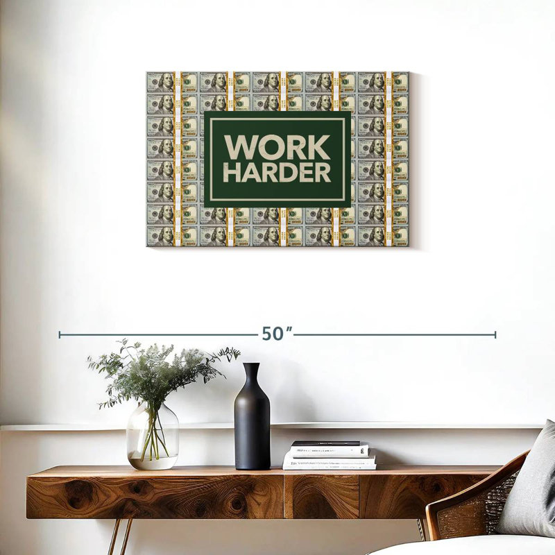 Tergel Work Harder, 20" H x 30" W