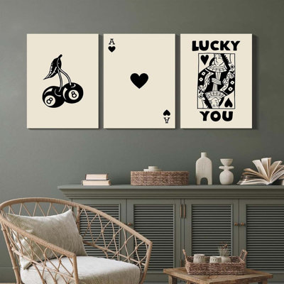 3 Piece Wrapped Canvas Print