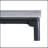 Glossy Rock Table With Black Legs,Sintered Stone Dining Table,Family Dining Table For 6-8 People