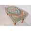 Banc à motif rose, banc de véranda, banc de repose-pieds, banc rembourré, banc de tapis turc, banc Kilim, banc de décoration intérieure, banc fait à la main-243266643