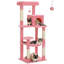 Grand arbre à chat pour chats d'intérieur, tour de chat à plusieurs niveaux avec très grands poteaux à griffer recouverts de sisal, condo confortable et perchoir supérieur-883998965