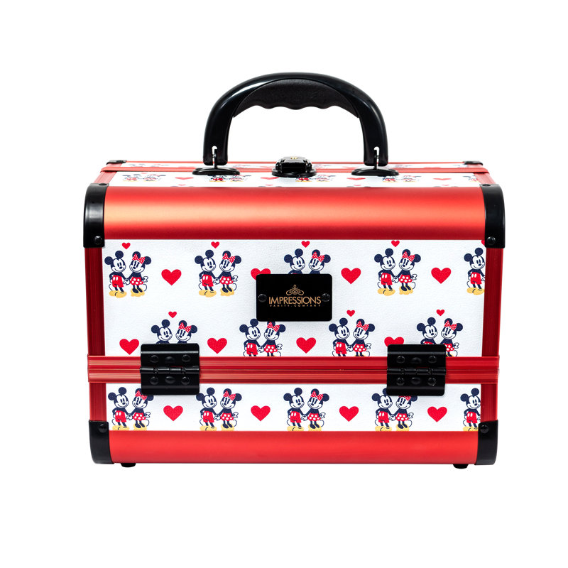 Mini-étui de voyage Disney avec miroir Mickey et Minnie Mouse SlayCase