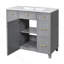 Meuble-lavabo sophistiqué avec rangement abondant et fabrication durable-41028595