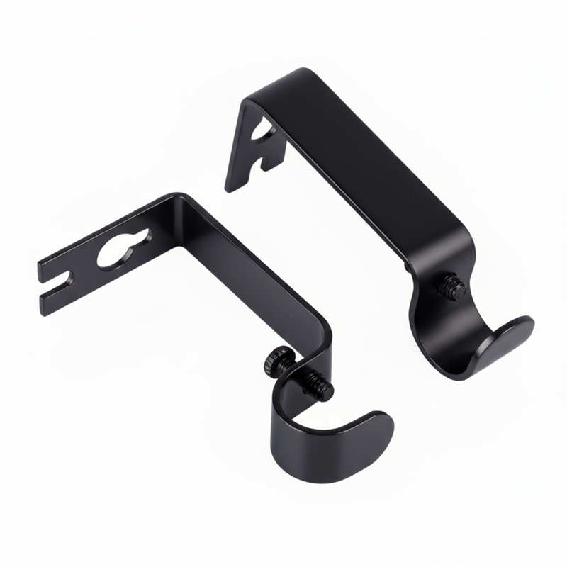 6 cm Mounting Bracket, Matte Black