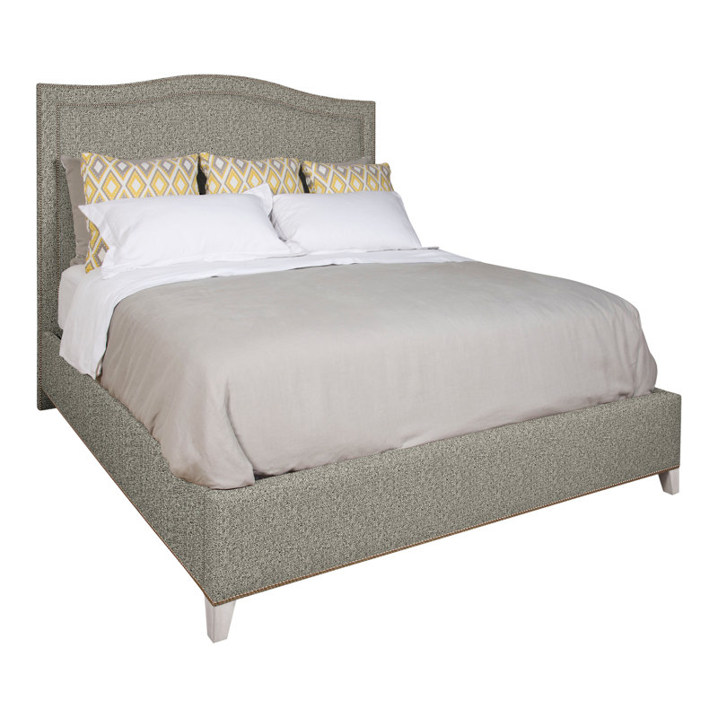 Caroline/Casey Upholstered Bed, Tuck Graphite, Dove Gray, Yes