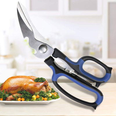 Ciseaux de cuisine courbés robustes