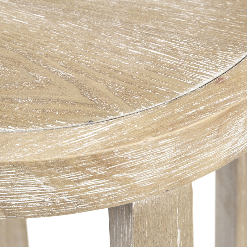 Table d'appoint, pieds en bois massif avec plateau en placage de frêne, 21 po x 24 po, blé récupéré, pieds de blé décoratifs de salon, meubles,