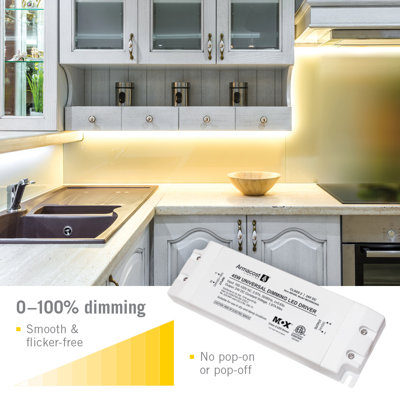 Universal Dimmable LED Driver 24V DC, 45W