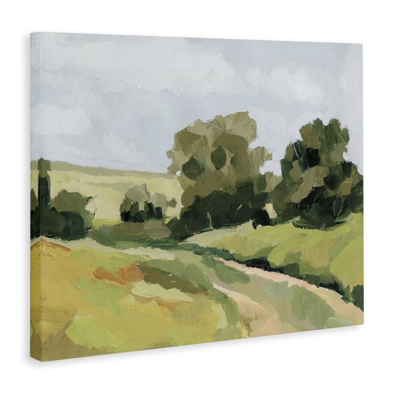 "Winding Path", impression sur toile par Victoria Barnes, H 16 po x l 20 po