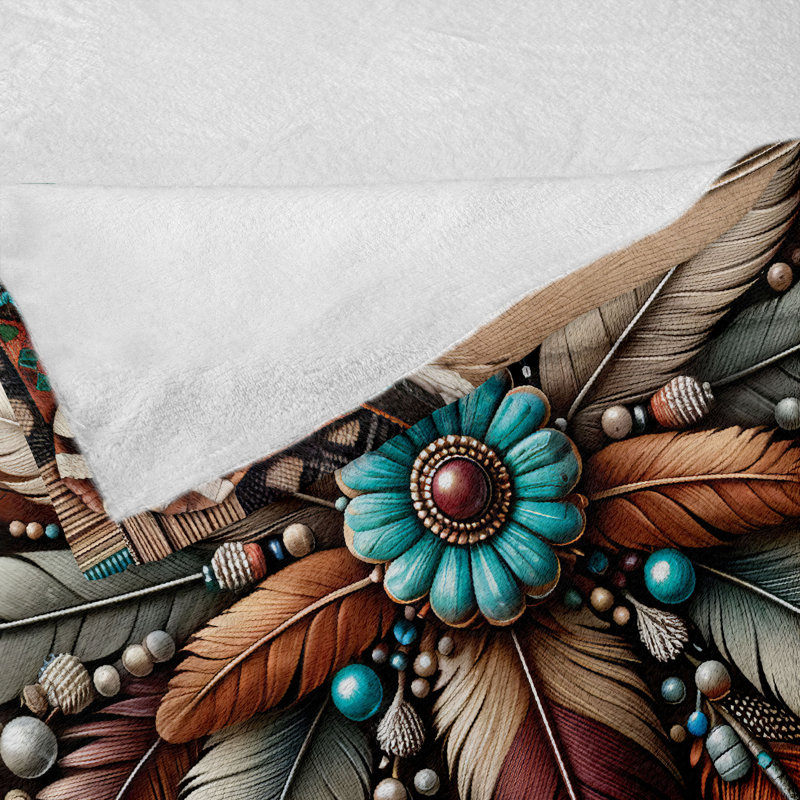 Throw Blanket, 50" W x 70 " L