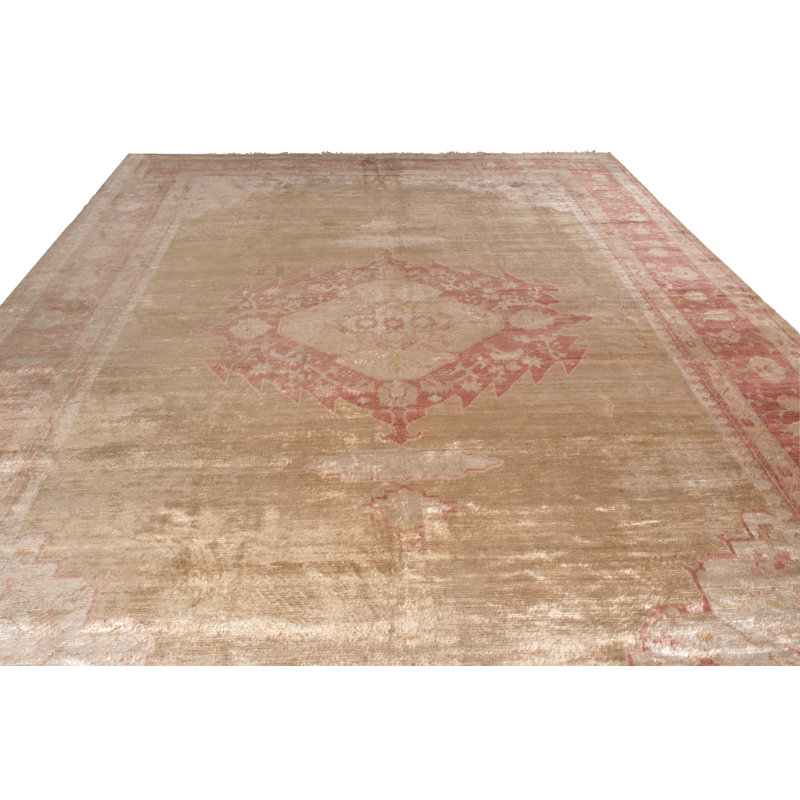One-of-a-Kind 10'6" X 14' Hand Knotted Area Rug