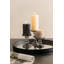 Glass Tabletop Candelabra