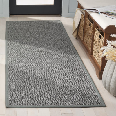 Tapis intérieur / extérieur en marbre / gris anthracite Napa 144