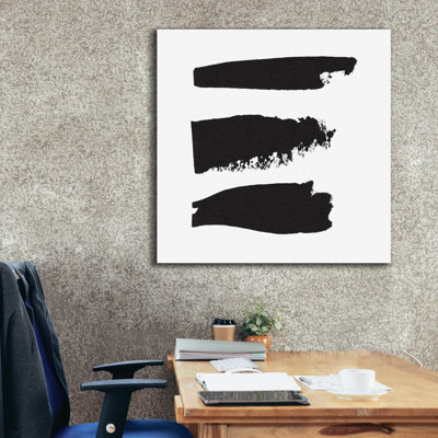 Threes Company 1' by Sarah Adams Canvas Wall Art