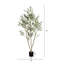 Olive artificielle avec pot-1267324233