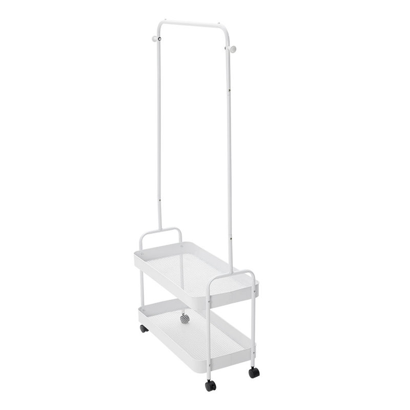 65.5cm Rolling Clothing Rack