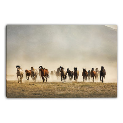 "Distant Dust", art mural sur toile tendue