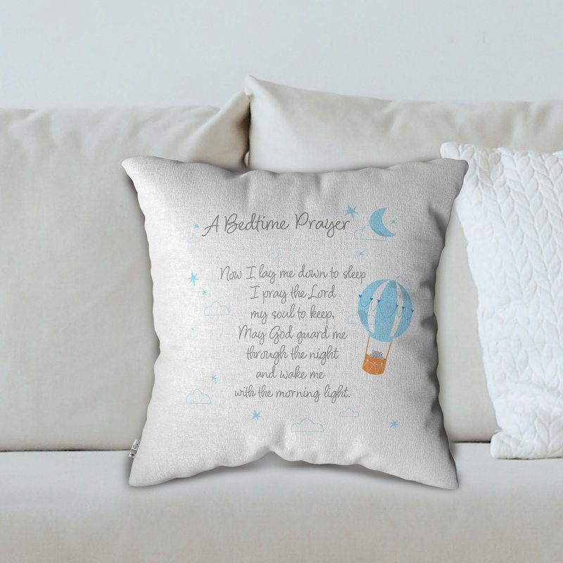 White Square Cushion Cover