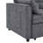 Tufted Convertible Sleeper Sofa With Chaise