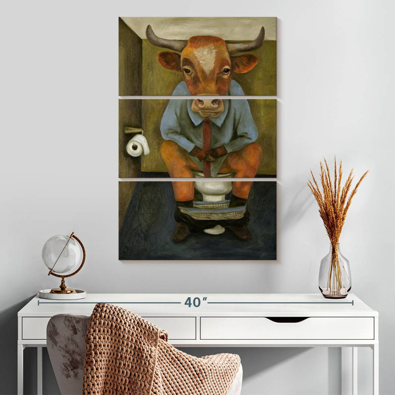Bull Shitter, 32" H x 20" W