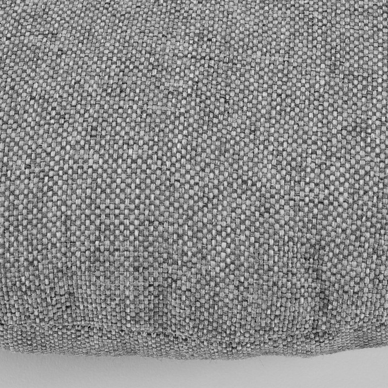 Bistro Outdoor Round Seat Cushion, Performance Fabric, Set of 2, Gray