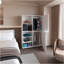 Armoire à 2 portes avec rangement ouvert Ollie, blanc-1002977261