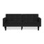 Velvet Futon Couch Convertible-1339343021