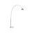 Dillander 75.6'' White Arched Floor Lamp-1652303849