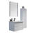 Artesian 24'' Wall Mounted Single Bathroom Vanity with Ceramic Vanity Top