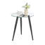 Jodianne Glass Top End Table-91951388
