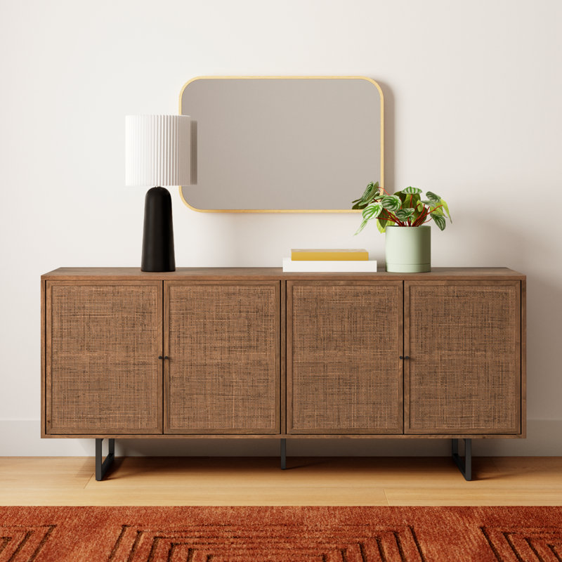 Kam 72'' Sideboard, Medium Brown