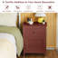 Table de chevet 25 po 1 cerise 25 po-2105051015