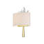 Trillium 1 - Light Flush Mounted Sconce