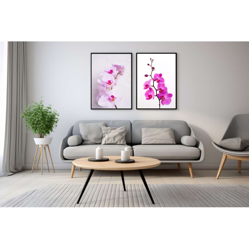 Élégantes peintures décoratives en panneau de fibres à densité moyenne (2 pièces), 8,3 po x 11,8 po | 100% panneau de fibres à densité moyenne, impression numérique de haute qualité | Idéal pour la décoration de salon et de chambre à coucher, art mural élégant pour améliorer l'esthétique de votre maison