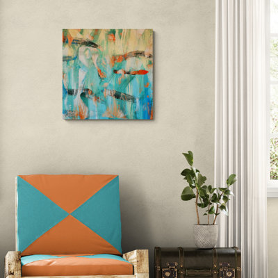 Free Flowing Movement - Fine Art Giclee Print On Gallery Wrapped Canvas
