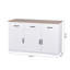 Buffet blanc avec rangement