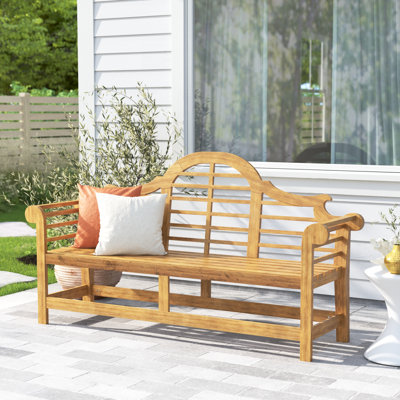 Kalandria Wooden Garden Bench by Red Barrel Studio
