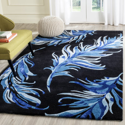Tapis en laine touffeté à la main Abbie-Mai Alr-Allure