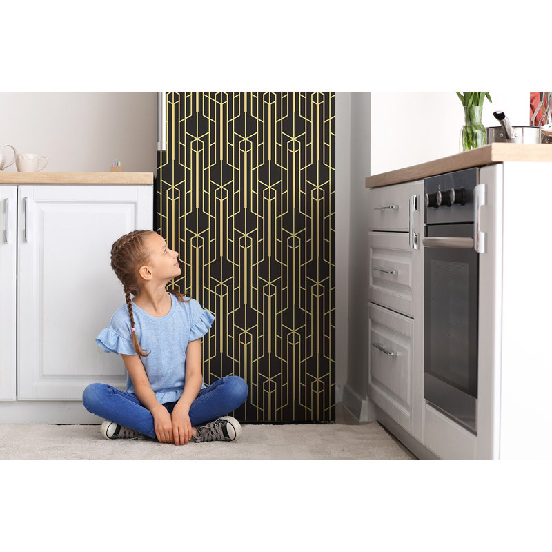 Abstract Door Decal