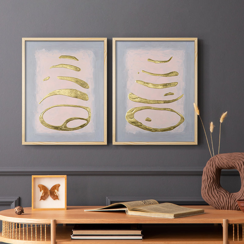 Impression sur toile Altustrulus I-Premium - prête à être accrochée - aucun clou requis - aucun clou requis, Bois naturel