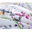 Ensemble de housse de couette à motif de fleurs au gré du vent en aquarelle-369016264
